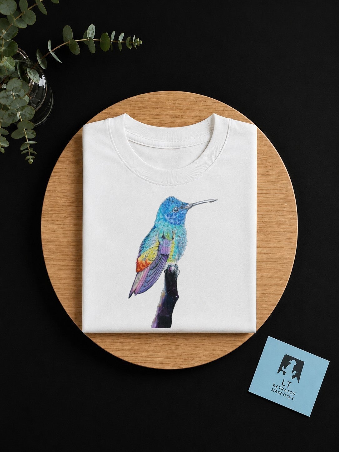 Camiseta colibrí