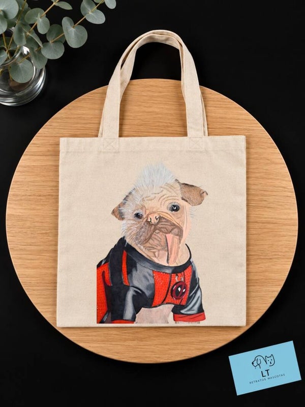 Tote bag Dogpool