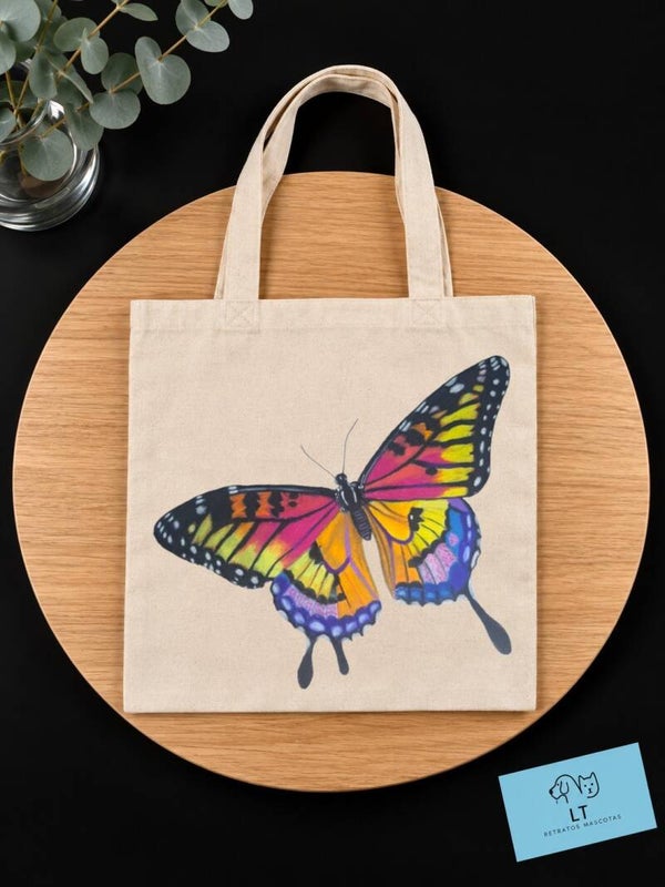 Tote bag mariposa