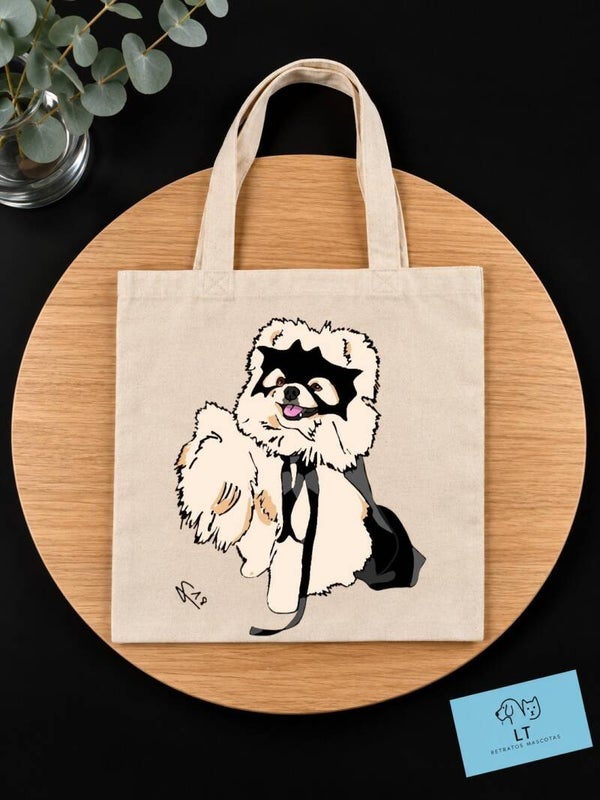 Totebag perrito Halloween