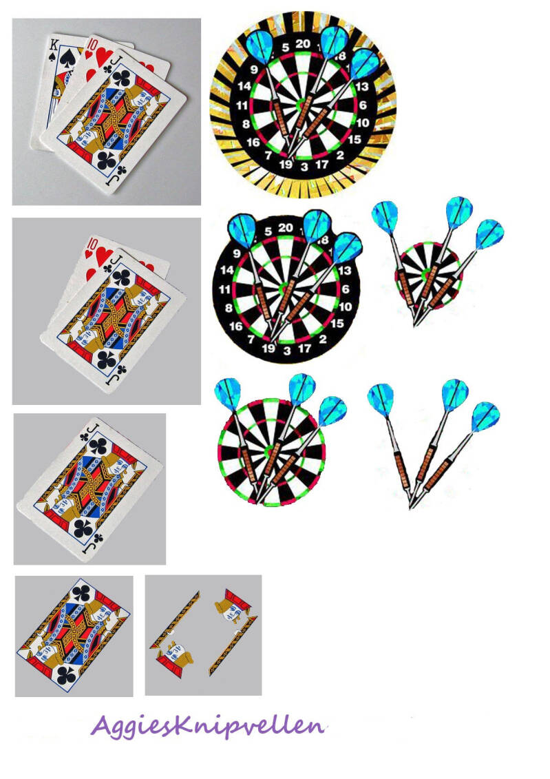 Kaarten/Dartbord