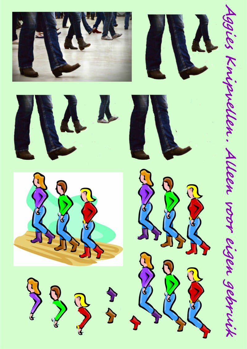 Line dancing 1