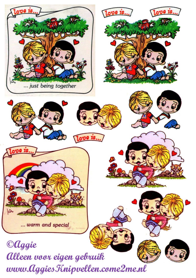 Love is ...Engels 1
