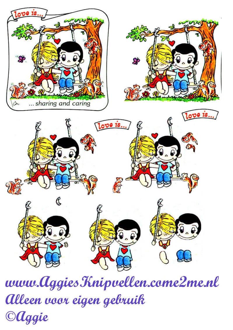 Love is ...Engels 3