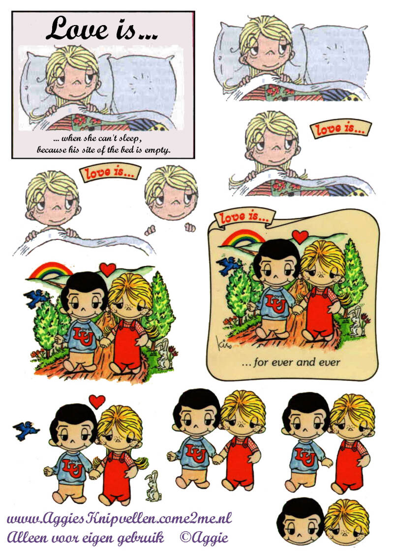 Love is ...Engels 4