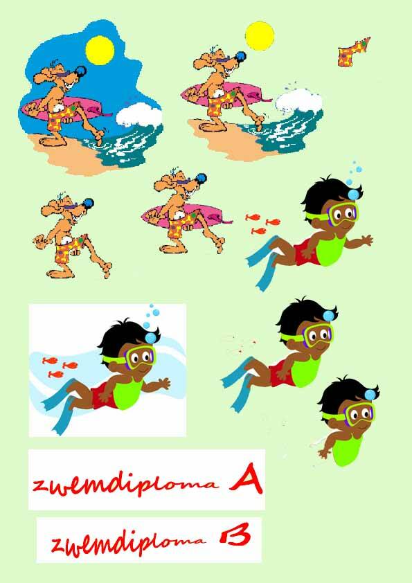 Zwemdiploma A B