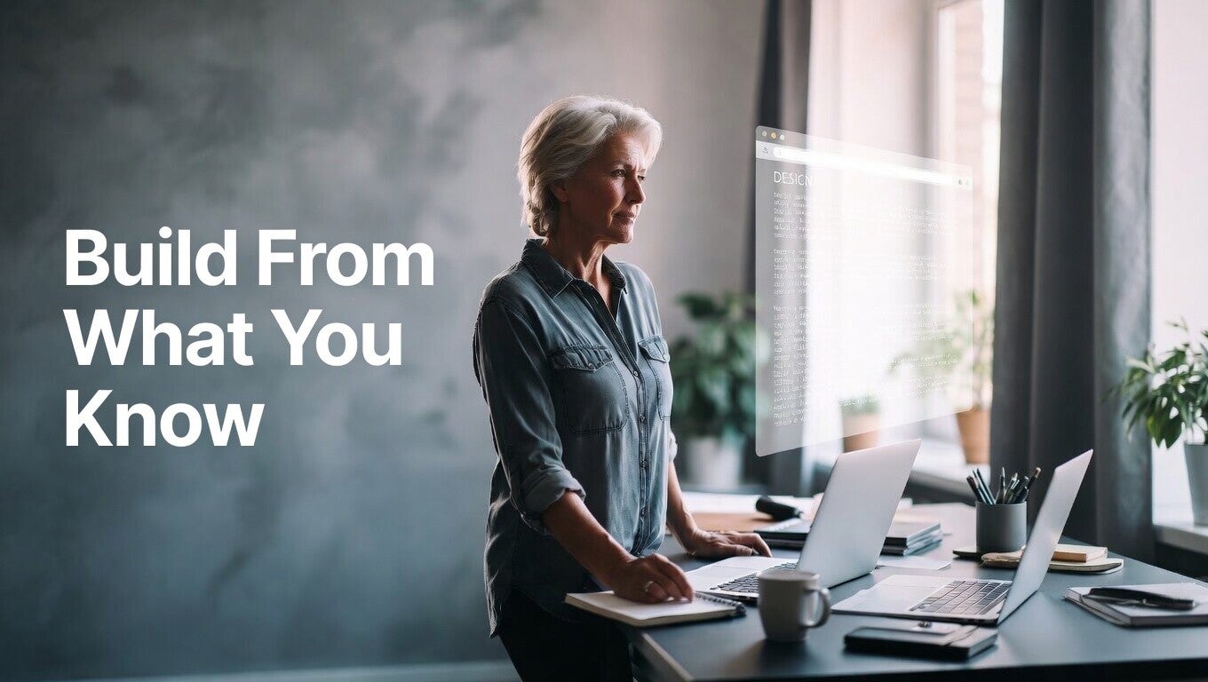 dult over 50 planning how to turn life skills into online income