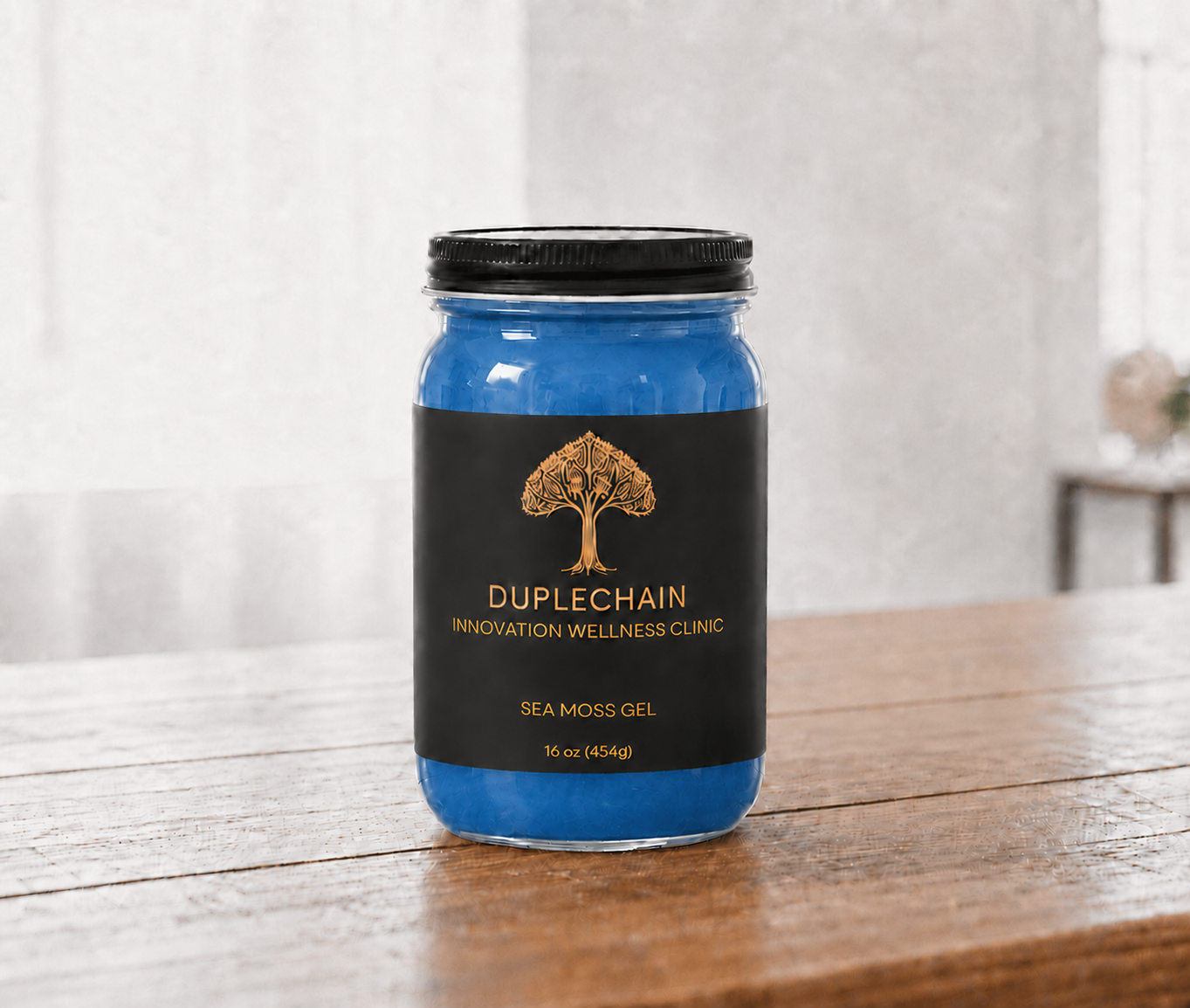 BLUE SPIRLINA KEYLIME SEA MOSS GEL