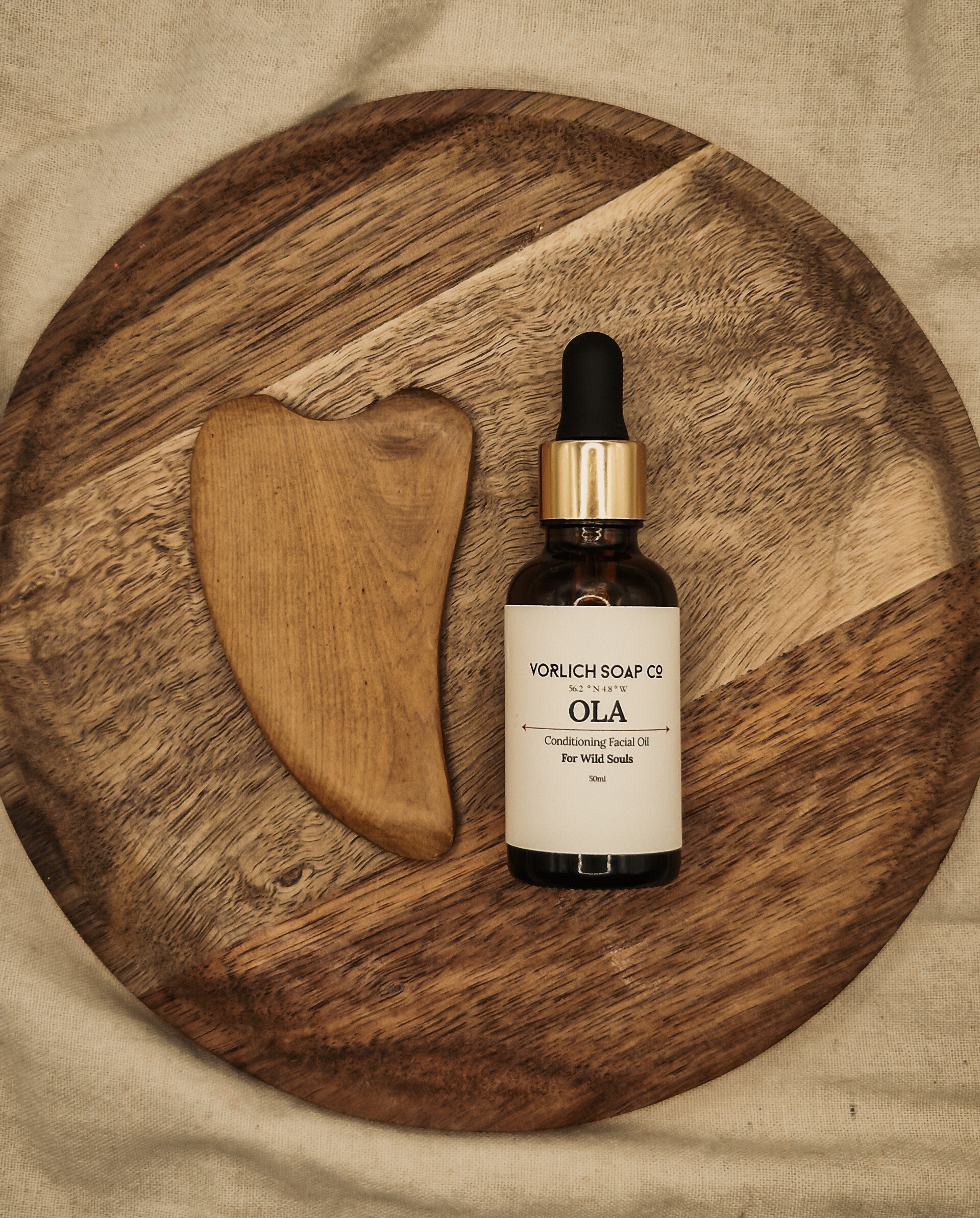 Wooden Gua Sha