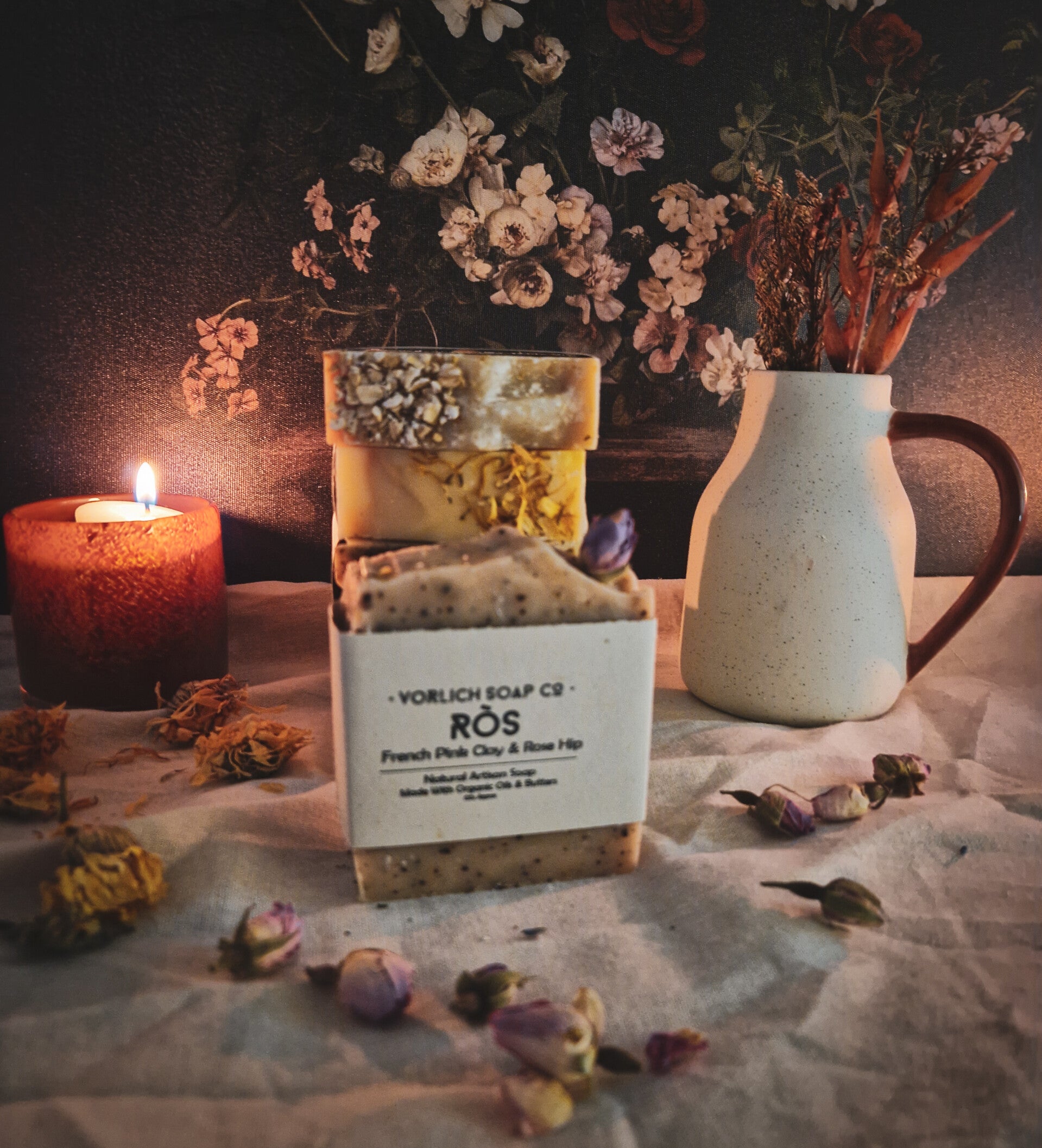 Rós - French Pink Clay & Rose hip
