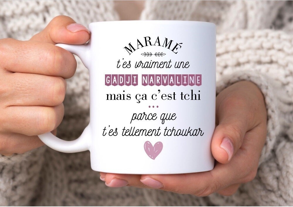 Mug humour de Grenoble "Maramé"