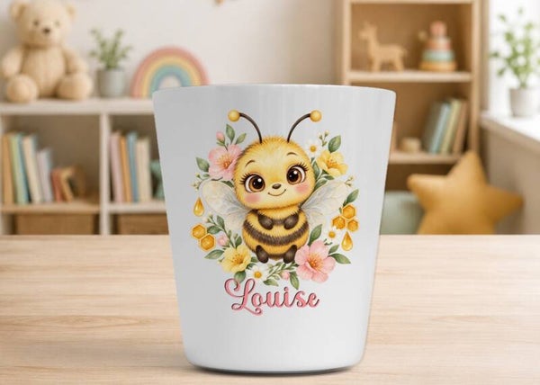 Verre enfant personnalisé 230 ml - ABEILLE