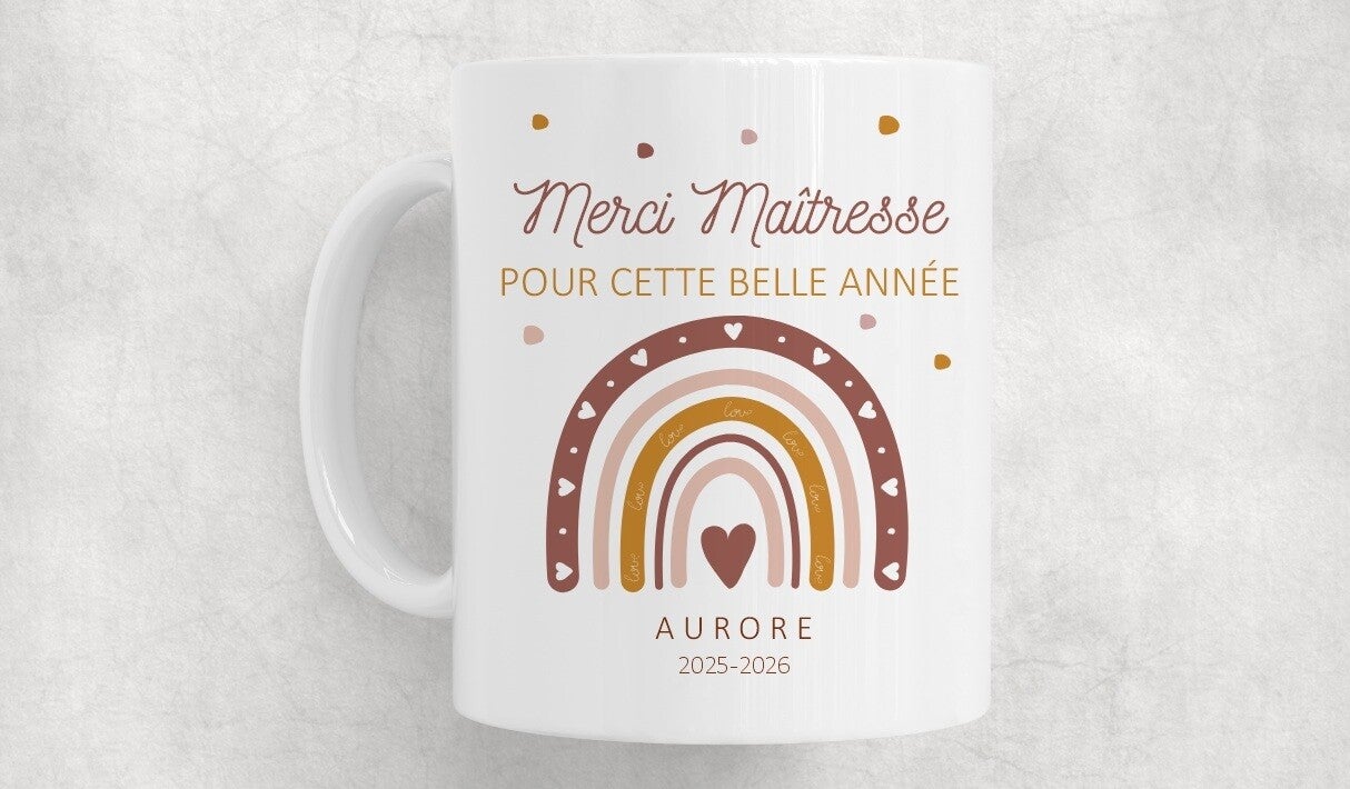 Mug personnalisé "spécial cadeau de fin d'année"