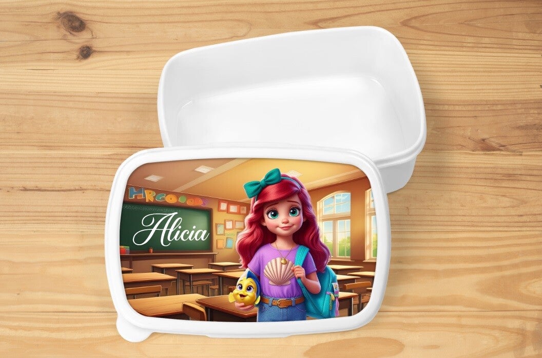 Boîte à goûter personnalisée