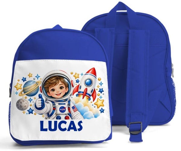 sac à dos personnalisé "petit astronaute"