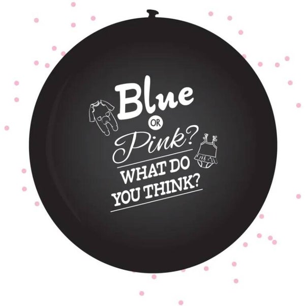 Ballon gender reveal bleu ou rose