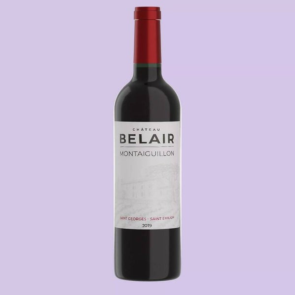 Vin rouge - Château Bélair Montaiguillon - Saint-Georges Saint-Emilion