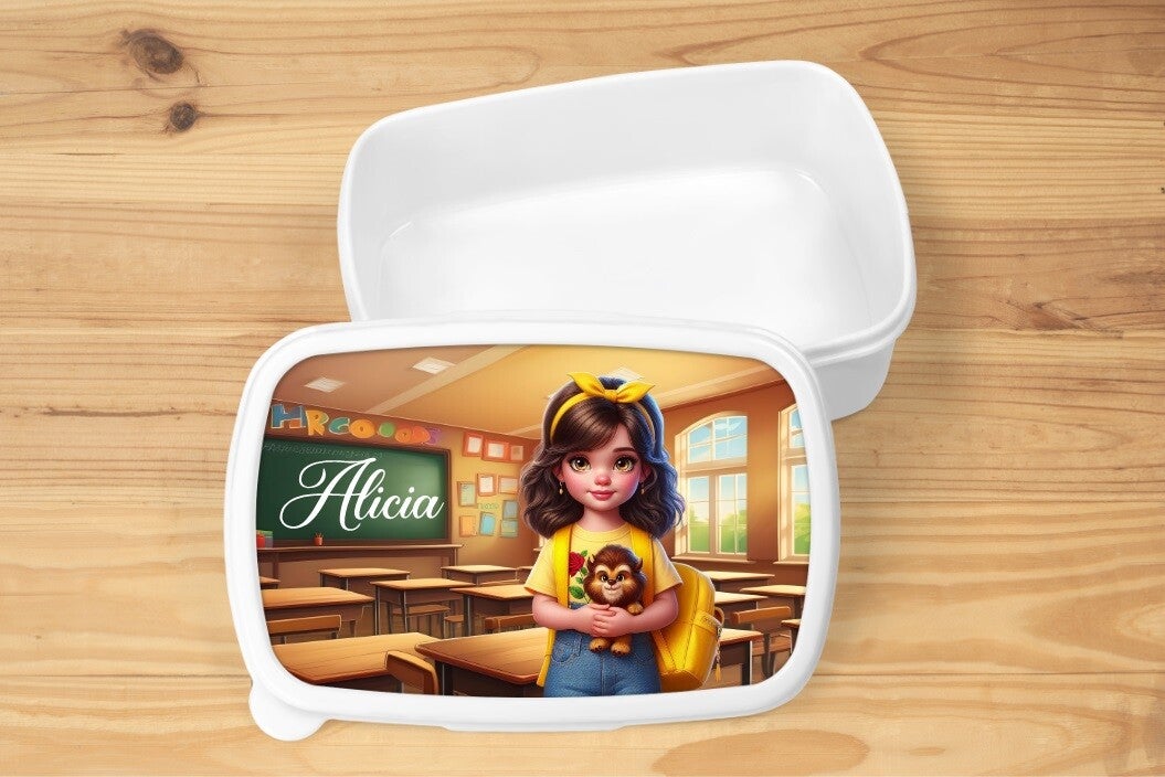 Boîte à goûter personnalisée