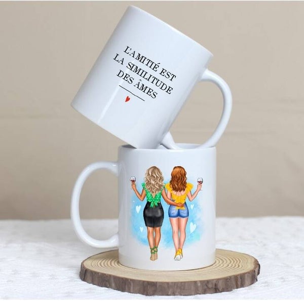 Mug personnalisé BFF