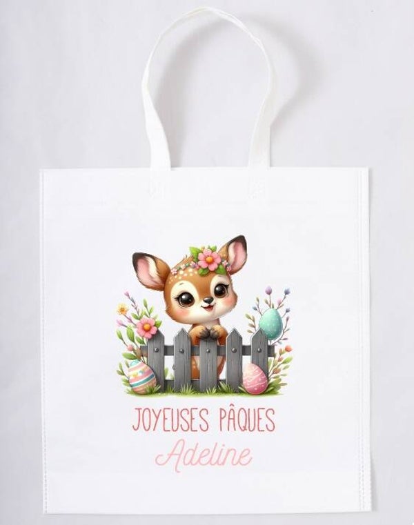 Sac pour la chasse aux œufs personnalisé