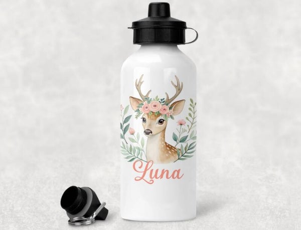 Gourde personnalisée "biche"