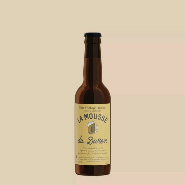 Bière d'abbaye- La Mousse du Daron - 33cl