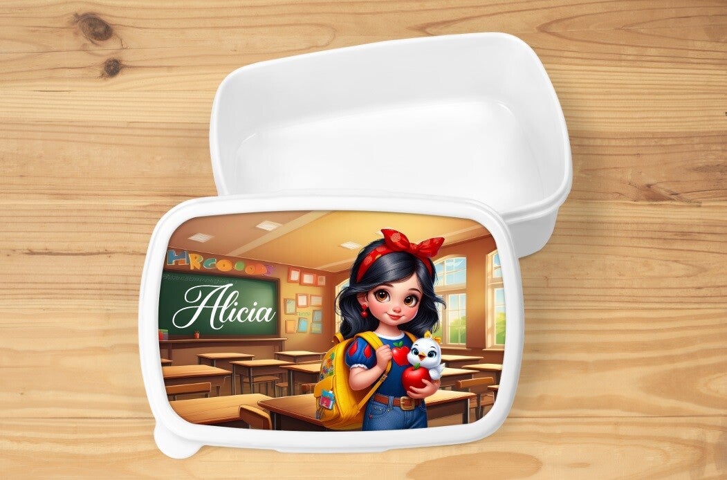 Boîte à goûter personnalisée