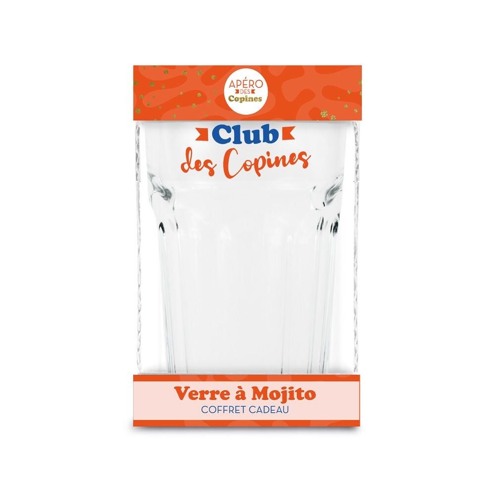 Coffret Verre Mojito "Apéro Club des Copines"