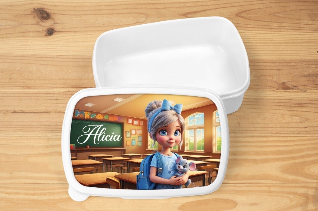 Boîte à goûter personnalisée