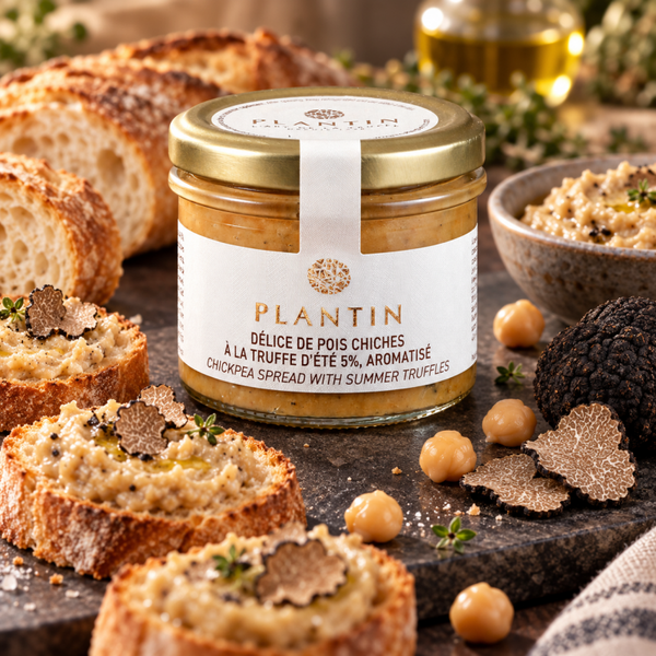 Délice de pois chiches à la truffe d’été bio 🌿