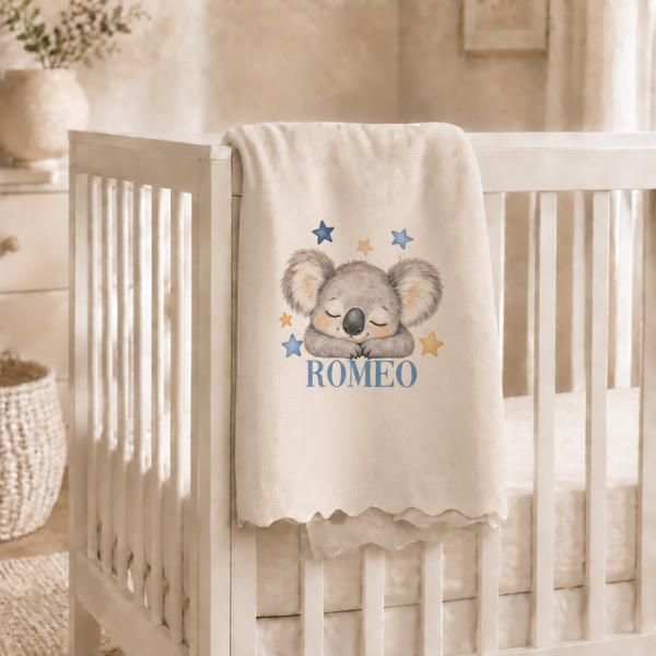 Plaid personnalisé Enfant "koala"