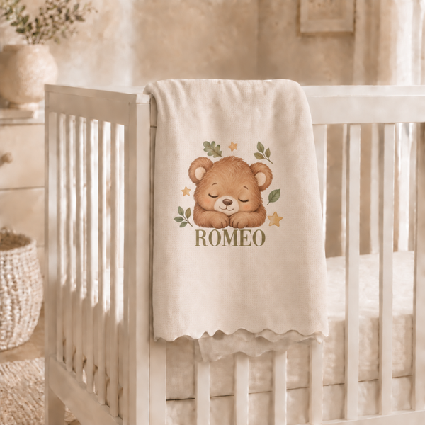 Plaid personnalisé Enfant "ourson"