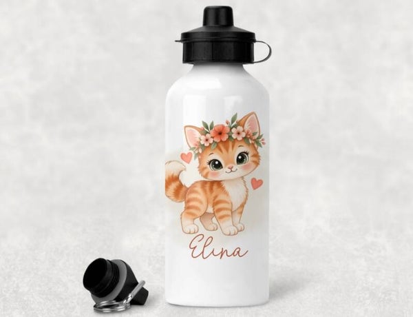 Gourde personnalisée "chaton"