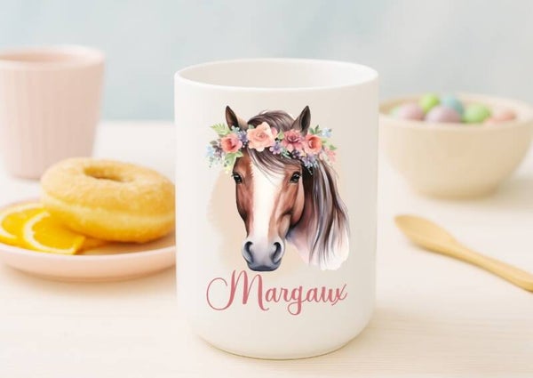 Gobelet personnalisé "CHEVAL"