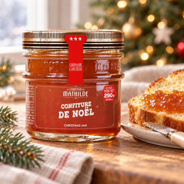 Confiture de Noël aux fruits et au miel 290 g – Le Comptoir de Mathilde