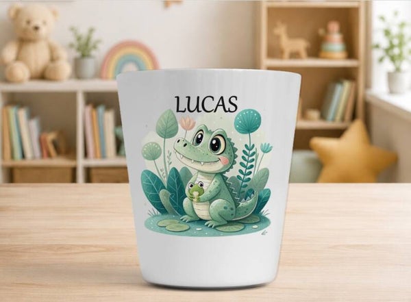 Verre enfant personnalisé 230 ml - CROCO