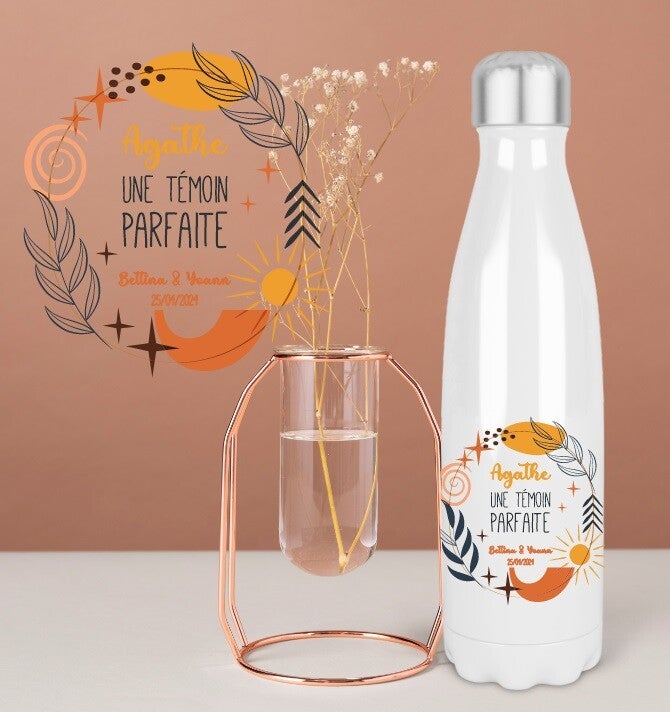 Bouteille isotherme "Témoin parfaite"