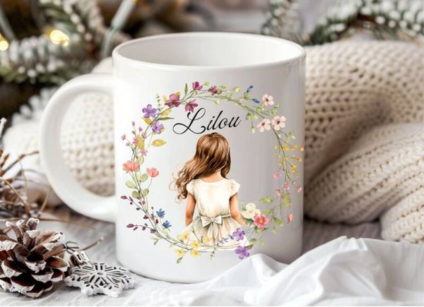 Mug personnalisé "demoiselle d'honneur"