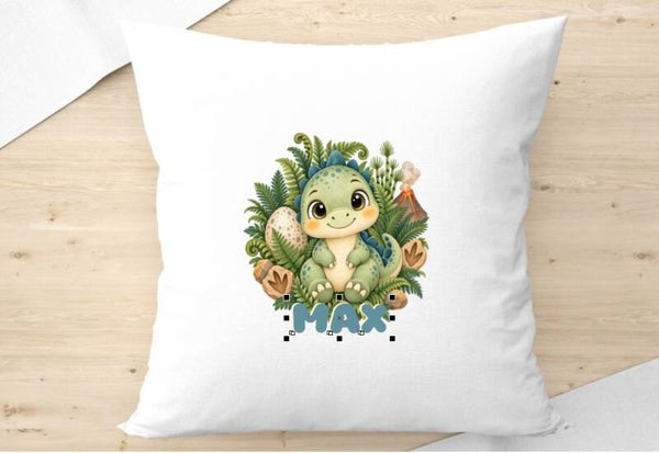 coussin "DINO" personnalisé