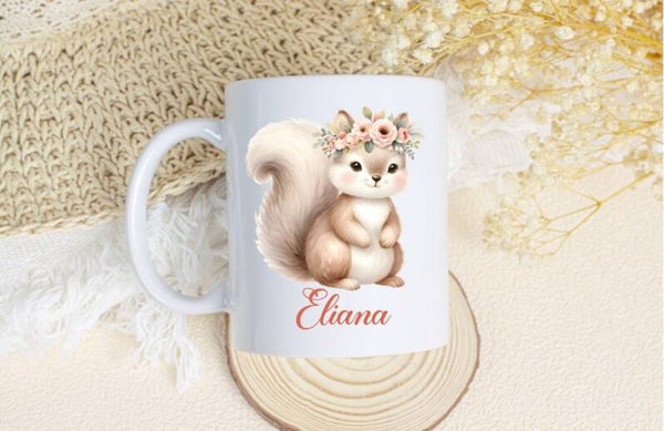 Mug incassable personnalisé "écureuil"