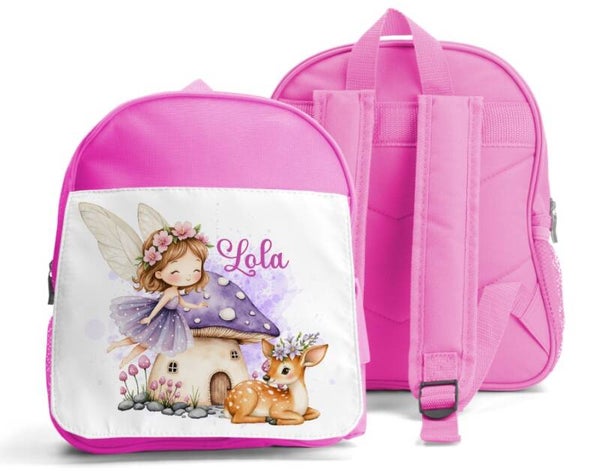 Sac à dos personnalisé "fée"