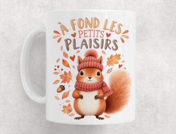 Mug hivernal en céramique – Tasse cocooning pour les pauses au chaud