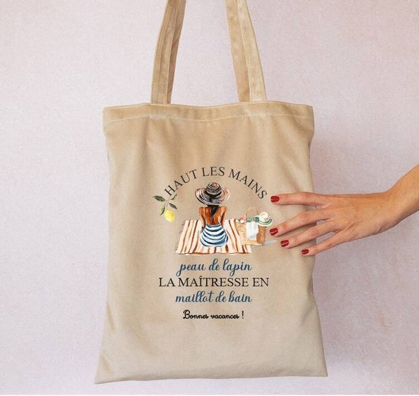 Sac en velours personnalisé, cadeau de fin d'année