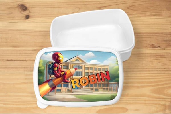 Boîte à goûter personnalisée