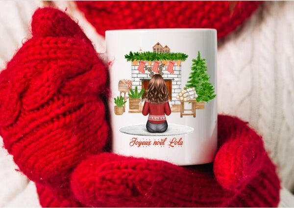 Mug personnalisé "spécial noël"
