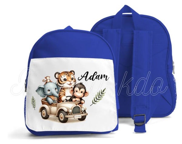 Sac à dos personnalisé "jungle"