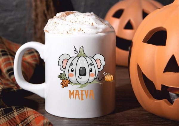 Mug spécial halloween personnalisé
