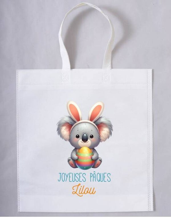 Sac pour la chasse aux œufs personnalisé