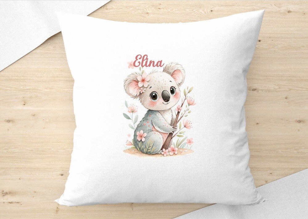 coussin "koala" personnalisé