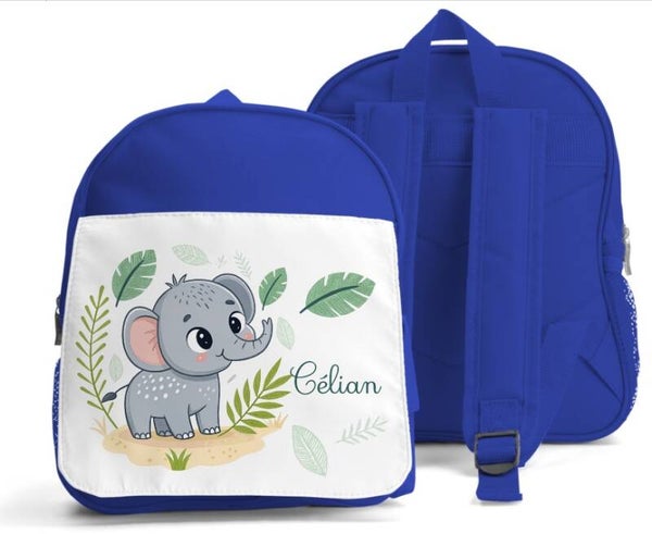 Sac à dos personnalisé "éléphant"